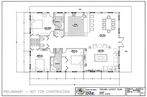 60x80 metal building house plans|30x60 3 bedroom house plans.